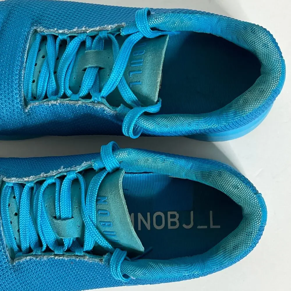 NoBull Superfabric Trainer Sneakers Blue Women's Shoe Size 8.5